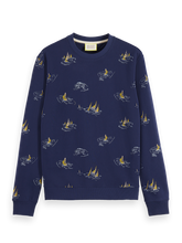 SCOTCH AND SODA All Over Print Sweatshirt at Gravity NYC